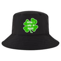 Irish I Had A Beer Clover St. Patrick's Day Cool Comfort Performance Bucket Hat