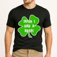 Irish I Had A Beer Clover St. Patrick's Day Performance Shirt