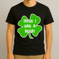 Irish I Had A Beer Clover St. Patrick's Day T-Shirt