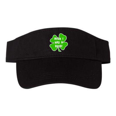Irish I Had A Beer Clover St. Patrick's Day Visor