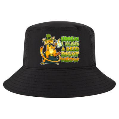 Irish I had A Beer Right Meow Cool Comfort Performance Bucket Hat