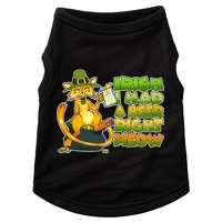 Irish I had A Beer Right Meow Doggie Tank
