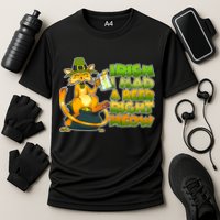 Irish I had A Beer Right Meow Performance Shirt