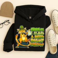 Irish I had A Beer Right Meow Hoodie