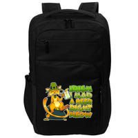 Irish I had A Beer Right Meow Impact Tech Backpack