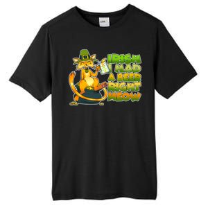 Irish I had A Beer Right Meow Tall Fusion ChromaSoft Performance T-Shirt