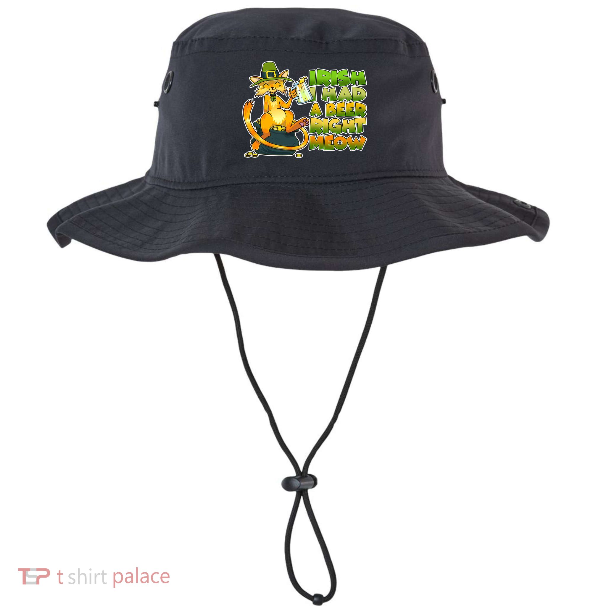 Irish I had A Beer Right Meow Legacy Cool Fit Booney Bucket Hat