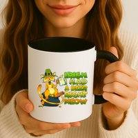 Irish I had A Beer Right Meow Mug
