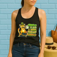 Irish I had A Beer Right Meow Womens Tank Top