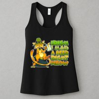 Irish I had A Beer Right Meow Womens Tank Top
