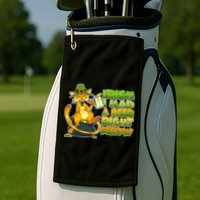 Irish I had A Beer Right Meow Golf Towel