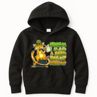 Irish I had A Beer Right Meow Kids Hoodie