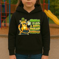 Irish I had A Beer Right Meow Kids Hoodie