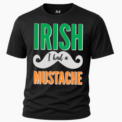 Irish I Had A Mustache Performance Shirt