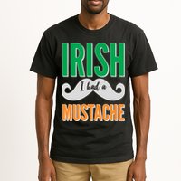 Irish I Had A Mustache Tall T-Shirt