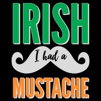 Irish I Had A Mustache Impact Tech Backpack