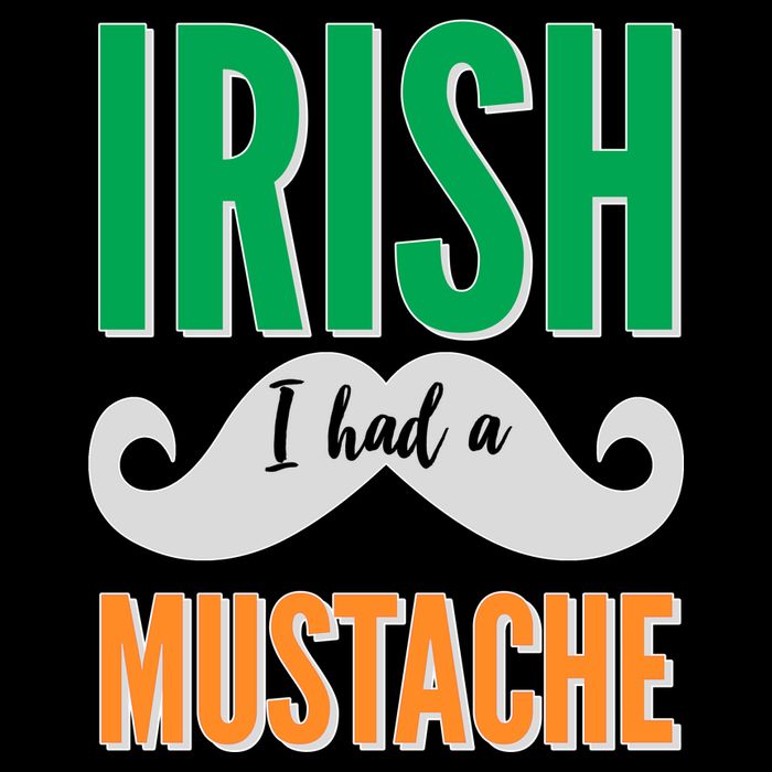 Irish I Had A Mustache Impact Tech Backpack
