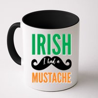 Irish I Had A Mustache Mug