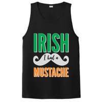 Irish I Had A Mustache PosiCharge Competitor Tank