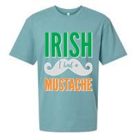 Irish I Had A Mustache Sueded Cloud Jersey T-Shirt