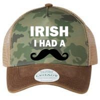 Irish I had A Mustache Funny Legacy Tie Dye Trucker Hat