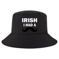 Irish I had A Mustache Funny Cool Comfort Performance Bucket Hat