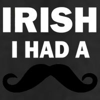 Irish I had A Mustache Funny Cool Comfort Performance Bucket Hat