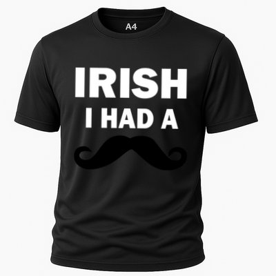 Irish I had A Mustache Funny Performance Shirt