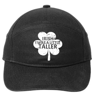 Irish I Was A Little Taller 7-Panel Snapback Hat