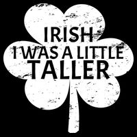 Irish I Was A Little Taller 7-Panel Snapback Hat
