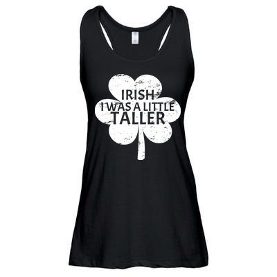 Irish I Was A Little Taller Ladies Essential Flowy Tank