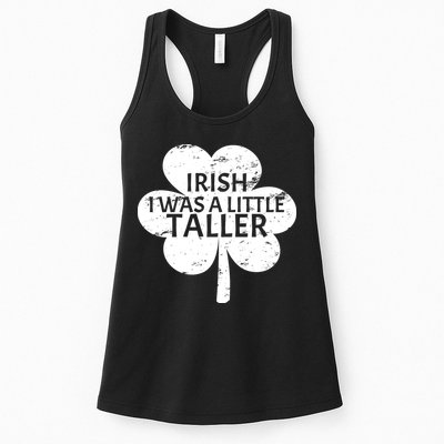 Irish I Was A Little Taller Womens Tank Top