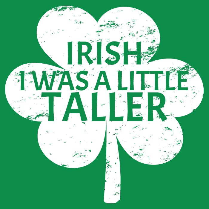 Irish I Was A Little Taller V-Neck T-Shirt
