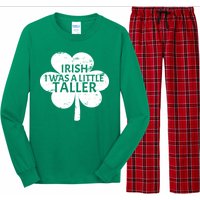 Irish I Was A Little Taller Long Sleeve Pajama Set