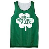 Irish I Was A Little Taller Mesh Reversible Basketball Jersey Tank