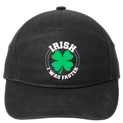 Irish I Was Faster 7-Panel Snapback Hat
