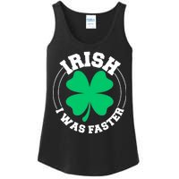 Irish I Was Faster Ladies Essential Tank