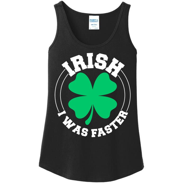 Irish I Was Faster Ladies Essential Tank