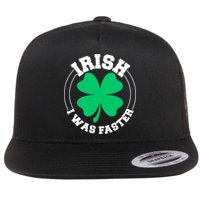 Irish I Was Faster Flatbill Hat