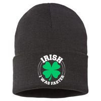 Irish I Was Faster Sustainable Knit Beanie
