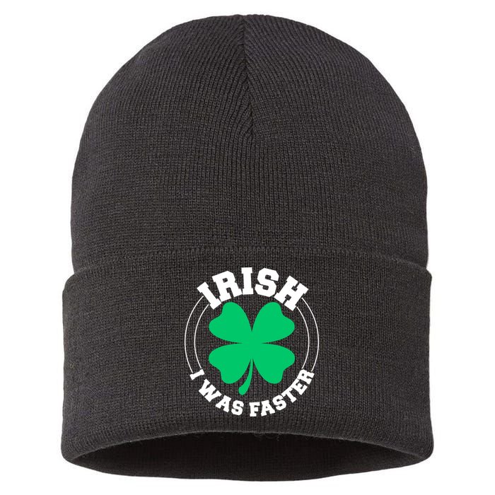 Irish I Was Faster Sustainable Knit Beanie