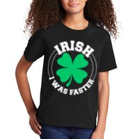 Irish I Was Faster Kids T-Shirt
