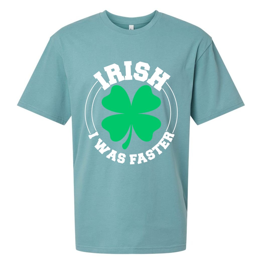 Irish I Was Faster Sueded Cloud Jersey T-Shirt