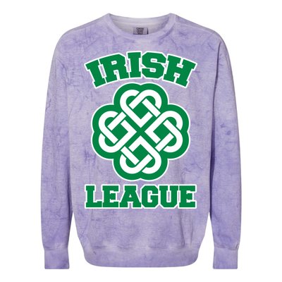 Irish League St. Patrick's Day Celtic Colorblast Crewneck Sweatshirt