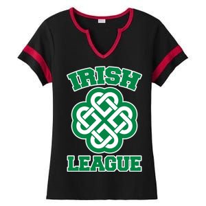 Irish League St. Patrick's Day Celtic Ladies Halftime Notch Neck Tee