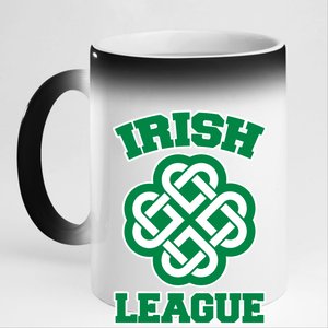 Irish League St. Patrick's Day Celtic 11oz Black Color Changing Mug