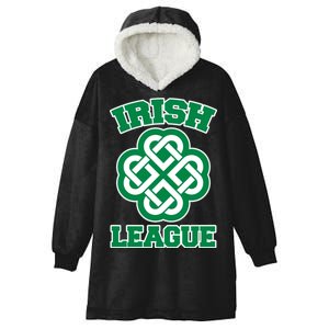 Irish League St. Patrick's Day Celtic Hooded Wearable Blanket