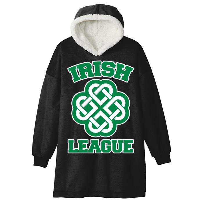 Irish League St. Patrick's Day Celtic Hooded Wearable Blanket