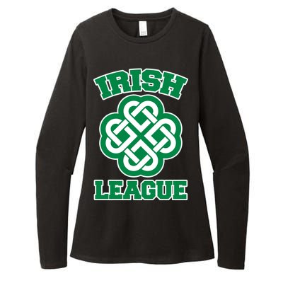 Irish League St. Patrick's Day Celtic Womens CVC Long Sleeve Shirt