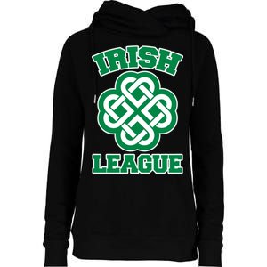 Irish League St. Patrick's Day Celtic Womens Funnel Neck Pullover Hood